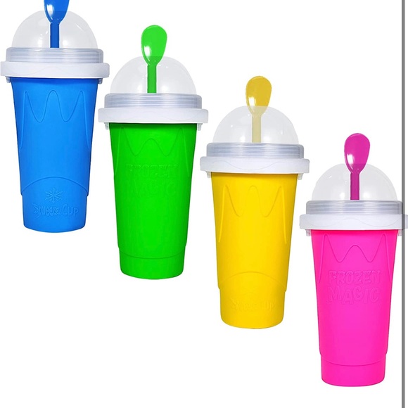 Slushy maker cup TikTok magic fro zen smoothies cut cooling - Picture 2 of 7
